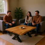 salontafel hout acacia sfeerfoto 6