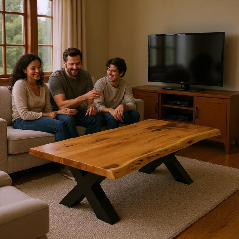 salontafel hout acacia sfeerfoto 7