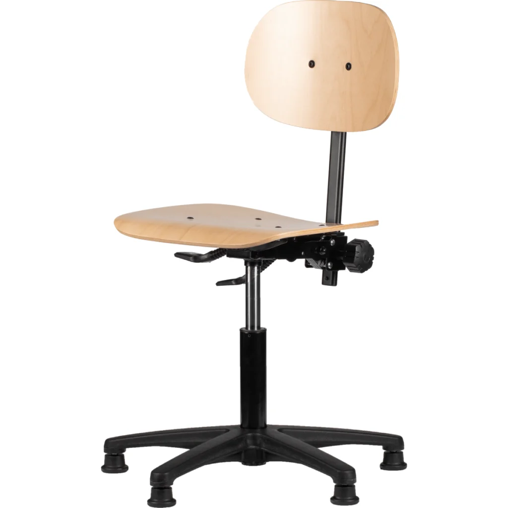 werkplaats werkdraaistoel easy beuken