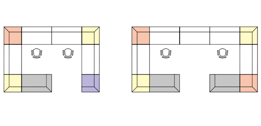 receptiebalie zwart voorbeeldopstellingen 1
