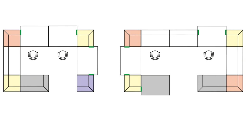 receptiebalie zwart voorbeeldopstellingen 3
